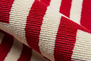 Momeni Baja BAJ10 Red Area Rug Detail Shot