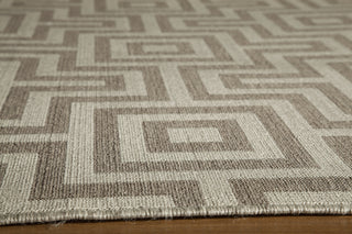 Momeni Baja BAJ10 Taupe Area Rug Closeup