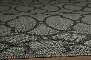 Momeni Baja BAJ11 Charcoal Area Rug Closeup