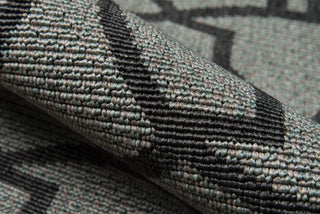 Momeni Baja BAJ11 Charcoal Area Rug Detail Shot