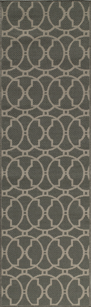 Momeni Baja BAJ11 Grey Area Rug Runner