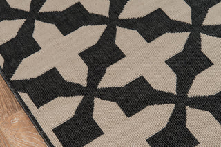 Momeni Baja BAJ12 Charcoal Area Rug Close Up