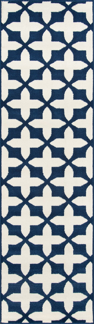 Momeni Baja BAJ12 Navy Area Rug Runner