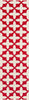Momeni Baja BAJ12 Red Area Rug Runner