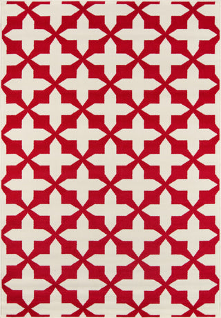 Momeni Baja BAJ12 Red Area Rug Main