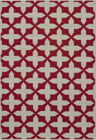 Momeni Baja BAJ12 Red Area Rug main image