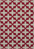 Momeni Baja BAJ12 Red Area Rug