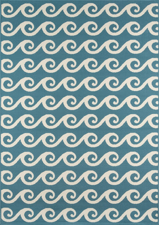 Momeni Baja BAJ14 Blue Area Rug Main