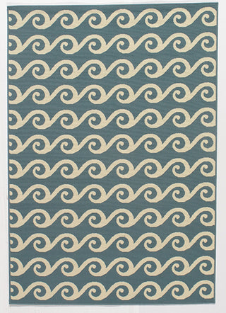 Momeni Baja BAJ14 Blue Area Rug main image