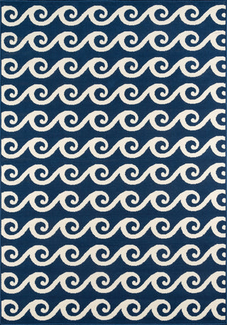 Momeni Baja BAJ14 Navy Area Rug Main