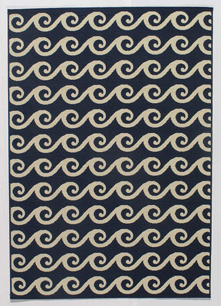 Momeni Baja BAJ14 Navy Area Rug main image