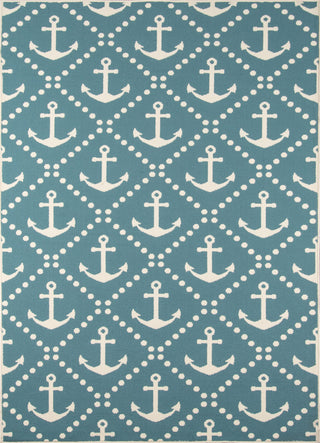 Momeni Baja BAJ16 Blue Area Rug Main