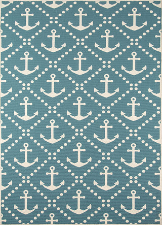 Momeni Baja BAJ16 Blue Area Rug main image