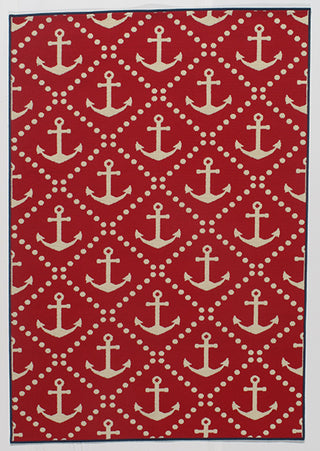 Momeni Baja BAJ16 Red Area Rug main image