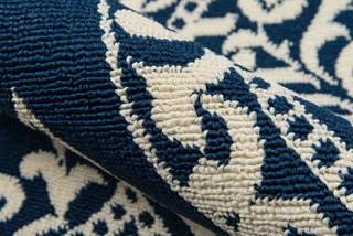 Momeni Baja BAJ17 Navy Area Rug Detail Shot