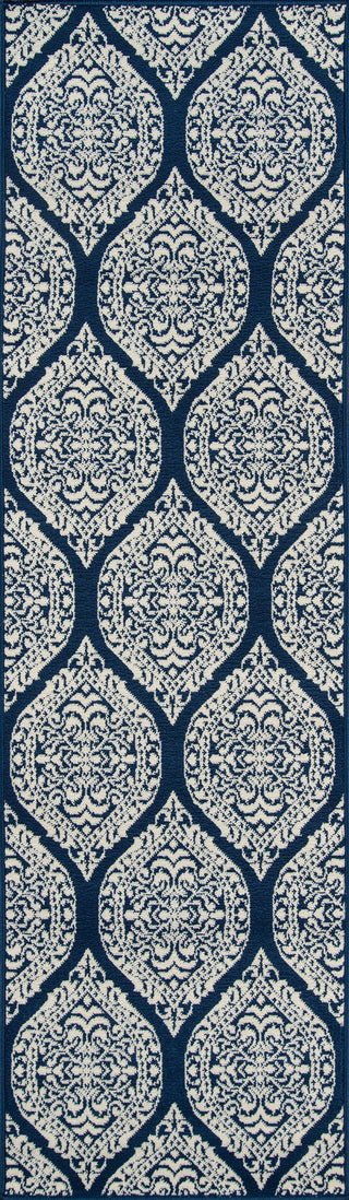 Momeni Baja BAJ17 Navy Area Rug Runner