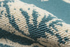 Momeni Baja BAJ18 Blue Area Rug Detail Shot