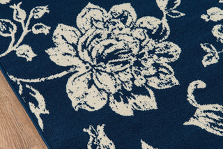 Momeni Baja BAJ18 Navy Area Rug Close Up