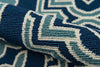 Momeni Baja BAJ21 Blue Area Rug Pile Image