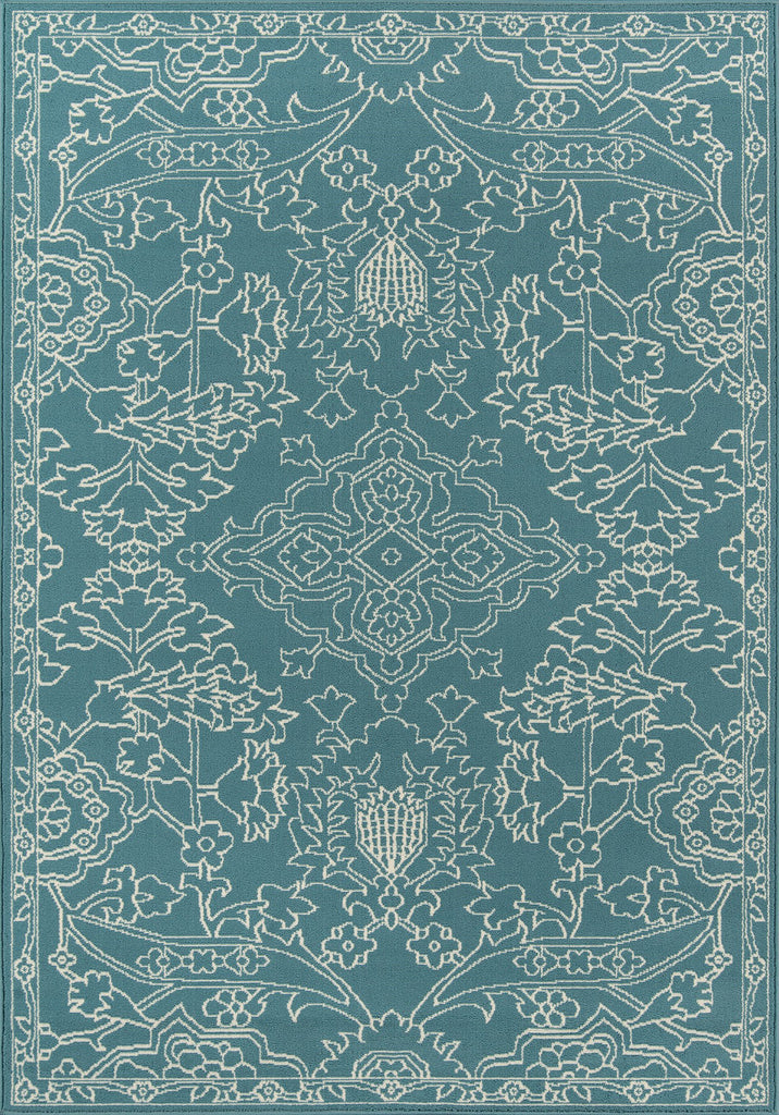 Momeni Baja BAJ22 Teal Area Rug main image