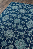 Momeni Baja BAJ23 Blue Area Rug Corner Image Feature