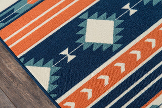 Momeni Baja BAJ28 Multi Area Rug Close up