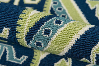 Momeni Baja BAJ31 Green Area Rug Pile Image