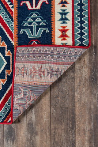 Momeni Baja BAJ31 Red Area Rug Room Image