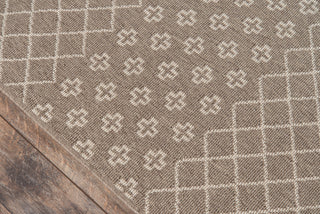 Momeni Baja BAJ32 Taupe Area Rug Close up