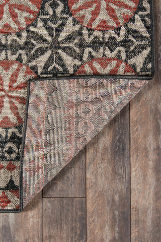 Momeni Baja BAJ33 Charcoal Area Rug Room Image