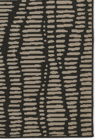 Momeni Baja BAJ40 Charcoal Area Rug Corner Image