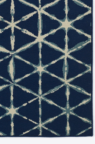 Momeni Baja BAJ41 Blue Area Rug Corner Image