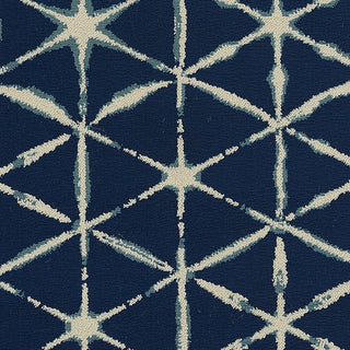 Momeni Baja BAJ41 Blue Area Rug Swatch Image