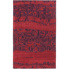 Surya Bali BAL-1927 Burgundy Area Rug by Peter Som 5' x 8'