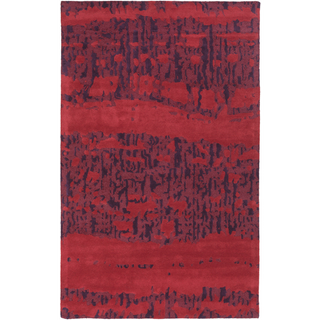 Surya Bali BAL-1927 Burgundy Area Rug by Peter Som 5' x 8'