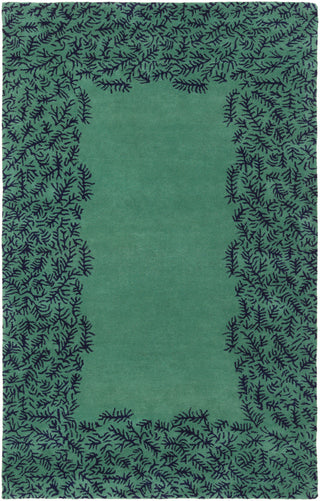 Surya Bali BAL-1933 Emerald/Kelly Green Area Rug by Peter Som 