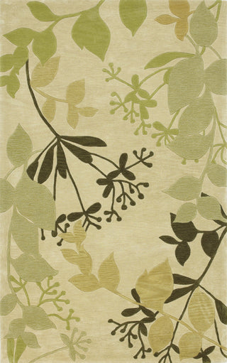 KAS Bali 2821 Ivory Rainforest Hand Tufted Area Rug