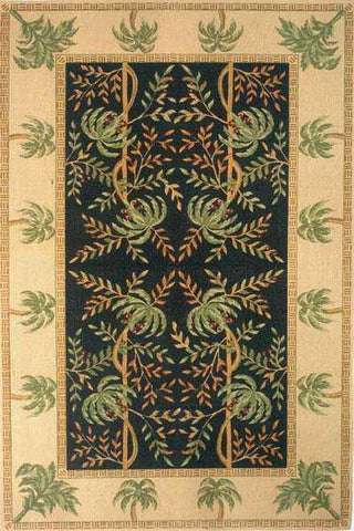 Momeni Bali BL-02 Black Area Rug main image