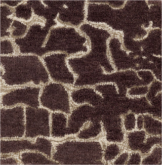 Surya Banshee BAN-3304 Chocolate Hand Tufted Area Rug 16'' Sample Swatch