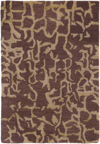 Surya Banshee BAN-3304 Chocolate Area Rug 2' x 3'