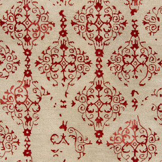 Surya Banshee BAN-3316 Cherry Hand Tufted Area Rug Sample Swatch