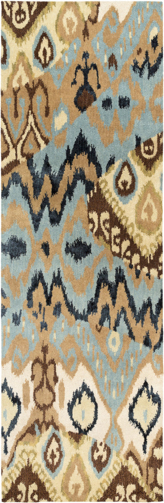 Surya Banshee BAN-3325 Slate Area Rug 2'6'' x 8' Runner