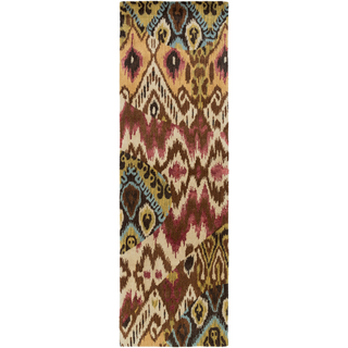 Surya Banshee BAN-3333 Cherry Area Rug 2'6'' x 8' Runner