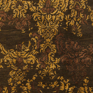 Surya Banshee BAN-3340 Chocolate Hand Tufted Area Rug Sample Swatch