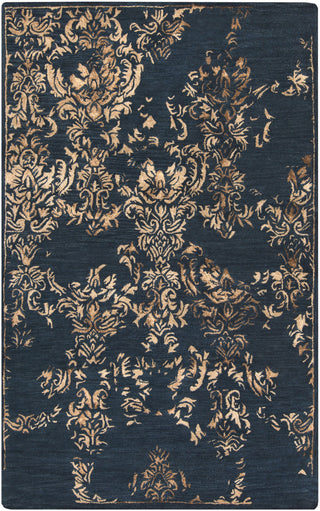 Surya Banshee BAN-3341 Teal Area Rug 5' x 8'