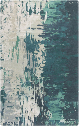 Surya Banshee BAN-3343 Teal Area Rug 5' x 8'