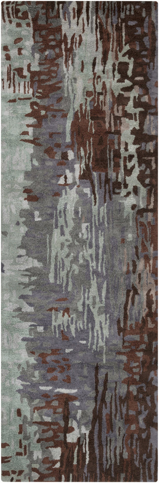 Surya Banshee BAN-3346 Slate Area Rug 2'6'' x 8' Runner