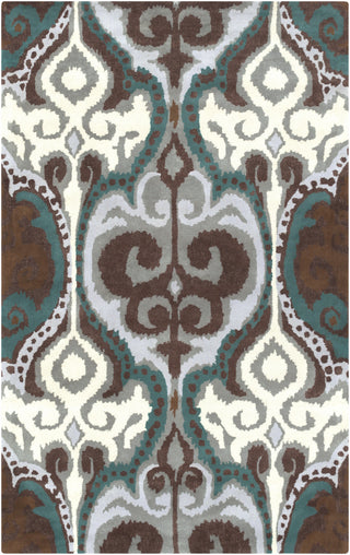 Surya Banshee BAN-3350 Teal Hand Tufted Area Rug 