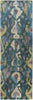Surya Banshee BAN-3351 Teal Area Rug 2'6'' X 8' Runner