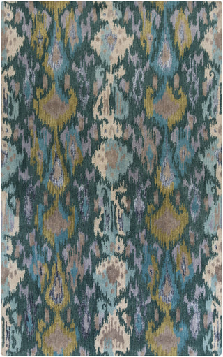 Surya Banshee BAN-3351 Teal Area Rug 5' x 8'